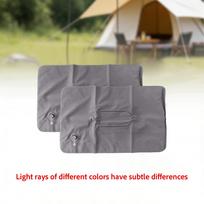 2pcs Ultralight Inflatable Travel Pillow, Neck & Lumbar Support for Airplane Car Camping pilka