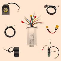 High 8.5-inch Electric Scooter Universal Accessories 36V 350W Controller Kit  Panel Communication Cable Accelerator balta