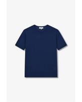 Man On The Bun Essentials Short Sleeve Sweater_Navy 4714113015 Navy/M