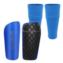 Soccer Ski Shin Guards for Kids Youth Adults Calf Compression Sleeve with Honeycomb Pads Espinilleras De Futbol Para Hombres S mėlyna