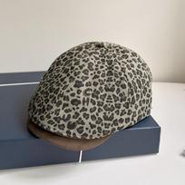 Y2k Leopard Print Beret Vintage Painter Cap Trend Leopard Newsboy Cap  Spicy Girls Style 3