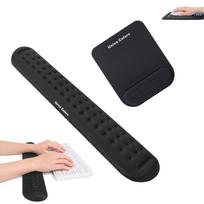 UnivoColors Wrist Rest Integrated Mouse Wrist Rest Ergonomic Wrist Fatigue Soft Stress Massage Pad/Keyboard 2-Piece Set, Design, Rest, Reduction, juoda