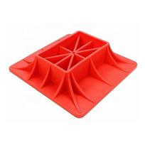 Monkey Climbing Pole Base Jack Base Farmer Roof Base Stand Off-road Rescue Hi Lift Jack Support Plate Board Offroad raudona