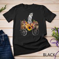 Blue Merle Australian Shepherd Dog Gift Aussie Sunflower Unisex T-shirt 3 2XL