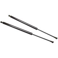 Rear Hood Bonnet Lift Supports for 1999-2007 Toyota MR-S MR2 Spyder Roadster ZZW30 Coupe Gas Struts Shock Dampers Prop Bar Rod anglies pluošto juodos spalvos