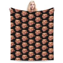 New Drakes Iceman Album Blanket Ultra-Soft Fleece Relax Throw Blankets Machine Washable Size: 75*100cm, Weight: 230 GSM