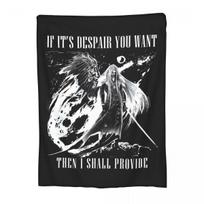 Sephiroth FF7 The One Winged Angel Final Fantasy Blanket Velvet Printed Portable Warm Throw Blankets for Bed Car Bedspreads Size: 75*100cm, Weight: 230 GSM