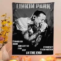 Juosta L-Linkin P-Park Šauni Hipio Sieninė Gobelenų Sieninė Gobelenų Bohemiška Sieninė Gobelenų Mandalas INS Namų Dekoras 100X70CM gray