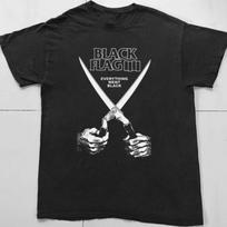 Black Flag Band Rock Black TShirt S