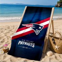 Patriots Team Spirit Beach Towel, Quick-drying, Easy to Care for, Suitable for Both Fitness and Beach Vacations,Sports Essential 70cmx140cm(27x55inch)