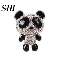 Car Fragrance Perfume Clip Panda Pattern Good Smell Metal Mini Air Freshener Diffuser Inlay Vehicle Outlet for Panda