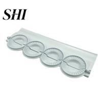 Ravioli Mold Dumpling Maker Anti-deformed Quick Release Plastic Potato Cheese for Canteen Easy to Clean balta