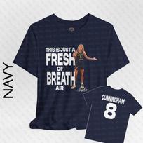 Sophie Cunningham T-Shirt: Fresh of Breath Air, Funny Quote Bella Canvas Unisex Tee 2XL