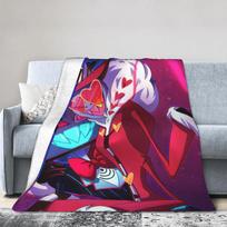 Animacinis Hazbins Hotels Vox Antklodė Flanelė Pavasaris Ruduo Kvėpuojanti Super Šilta Mesti Antklodę Sofai Miegamojo Kilimo Gabalas 75X95CM
