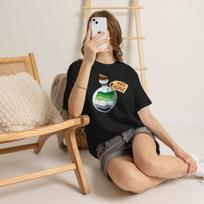Aro Agave Shirt, Aromantic Pride Potion Tee, Aro Pride T Shirt, LGBTQ Fantasy Graphic Tee, Queer Witchy Gift for Aromantic 2XL