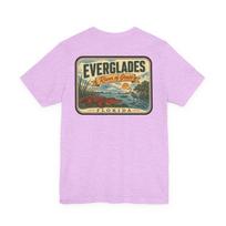 Everglades - Mid Century National Park T-Shirt | Retro Florida Alligator Graphic Tee | Vintage Travel Souvenir Shirt M