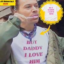 Harry Style Funny Tee, But Daddy I Love Him T-shirt, Harry Style Merch, Merch 2026 Harry Style, Harry Style Fan Gift. M