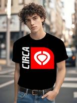 CIRCA SNOWBOARD SHOES SKATE TEE SIZE S-3XL T-shirt S įvairiaspalvis