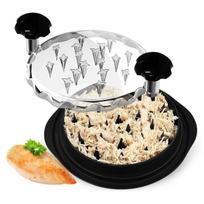 Feliator Manual TodyJeyHo Meat Grinder Ergonomic Design Non-Slip Plastic Handle with Brush for Chicken Pork Beef Mincer