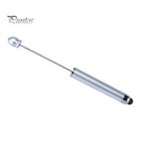 Stylish Gradient Stylus for Touch Screens Beadable Pen Touchscreen, Screen Pen, High Accurate Writing Tablets Precision School Office Classroom Study sidabras