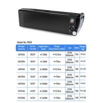 48V 13Ah Silverfish Battery Lithium Ion 18650 Battery Pack Rechargeable 1000W 1500W Electric Bike Bicycle 36V Lithium Battery 36 V 15Ah