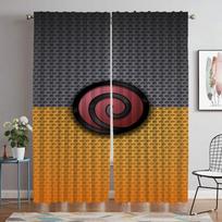 Narutos Shades Blackout Curtains for Living Room Window Curtain for Room 2 Panel Halloween Decoration Partition Kitchen Elegant W50xH70cmx2pcs-CL