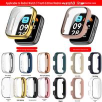 Redmi Watch 3 Youth Edition TPU Full Coverage Protective Case Transparent Full Coverage TPU Case