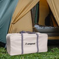 Tent Storage Bag, Outdoor Travel Duffel Carrying Case, Organizer Bag for Camping Gear And L chaki