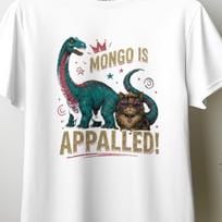 Mongo Is Appalled Cat Bird T-Shirt, Funny Cat Shirt, Weird Animal Graphic Tee, Retro Humor Tee, Cool Cat Sunglasses Shirt, Meme Style Gift2 XL