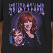 Reba McEntire 'Survivor' Graphic Tee - 90s Country Music Shirt M
