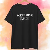 Screaming Inside Shirt | Cotton T shirt 4XL