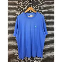 Vtg 90s Screen Stars Minimalist Green Bear Logo Tee 3XL