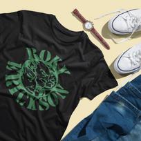 Roky Erickson T shirt screen print short sleeve shirt cotton M