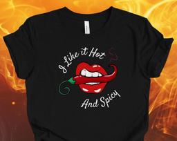 Spicy Food Lover T-Shirt: Funny Gift for Chefs & Foodies L