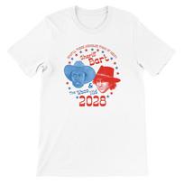Sheriff Bart and The Waco Kid Tee: Blazing Saddles - 2028 Election Design 2XL