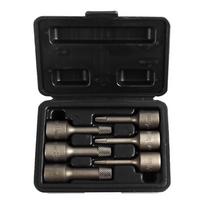 6Pcs 3/8 Screw Extractors Set Easily Out Bolt Extractors Kit Extractor Bolt Removers Tool for Removing Stripped Broken 1
