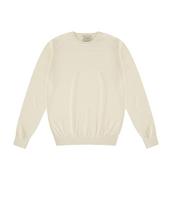 Belief Wool Soft Round Neck Knit (Cream) Ivory/M