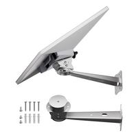 Starlink Mini V4 reguliuojamas sieninis tvirtinimo laikiklis su tvirtinimo adapteriu gray