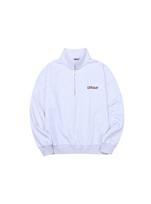 Grimi Signature Logo Half Zip-Pu (Melange Grey) L