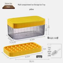 Silicone Ice Cube Tray with Storage Box