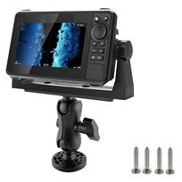360 Degree Swivel Fish Finder Rack Multi-Purpose GPS Plate Fishfinder Bracket Electronic Fish Finder Holder Boat Accessories