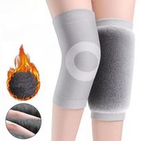 Comfortable Winter Thermal Knee Pads, Thick Lining, Soft and Windproof, Excellent Warmth, Provides Superior Comfort M pilka