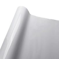 Bright White Vinyl Wrap Self-adhesive Auto Motorcycle Body Wrap Sticker Glossy White Vinyl Film Shiny White Car Accessories 10X152 CM