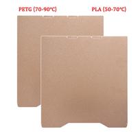 For Creality K2/K2 Pro Build Plate Double sided Cold Plate PEI PEO PET PEY Heat Bed Spring Steel Sheet For K2/K2 Pro 3D Printer 270x293mm For K2