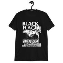 Black Flag Necros Negative Approach TShirt S