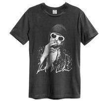 Amplified TShirt Kurt Cobain Nirvana Grey Charocal New Photographer S