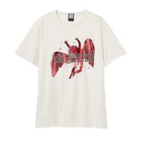 Amplified Unisex Tee Led Zeppelin Icarus New Old White S