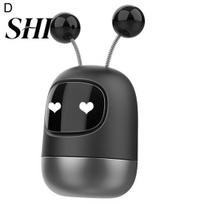 Car Diffuser Cute Cartoon Robot Display Mold Aluminium Alloy Perfume Safe Air Freshener Fragrance for Vehicles Clip