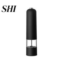 Mini Grinder Pepper Labor-Saving Adjustable Battery-operated Wide Application Multi-purpose Black Grinding Kitchen Tool Electric Restaurants Accessory juoda