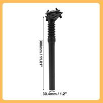 X Autohaux  Bicycle Suspension Seatpost 25.4x300mm 27.2x300mm 28.6x300mm Bicycle Seatpost Replacement for Road Mountain Bike MTB 30.4x300mm
